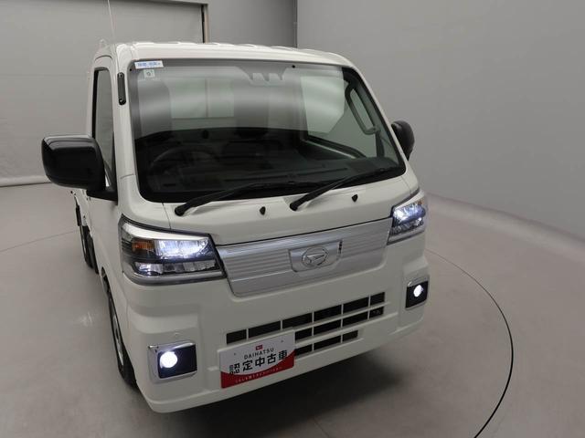 ハイゼットトラックEXT 電動格納ドアミラー スマートキー 4WD衝突軽減ブレーキ LEDヘッドライト プッシュボタンスタート パワーウィンドウ パワステ エアコン 障害物センサー荷台作業灯 リヤ4枚リーフスプリング(愛知県)の中古車