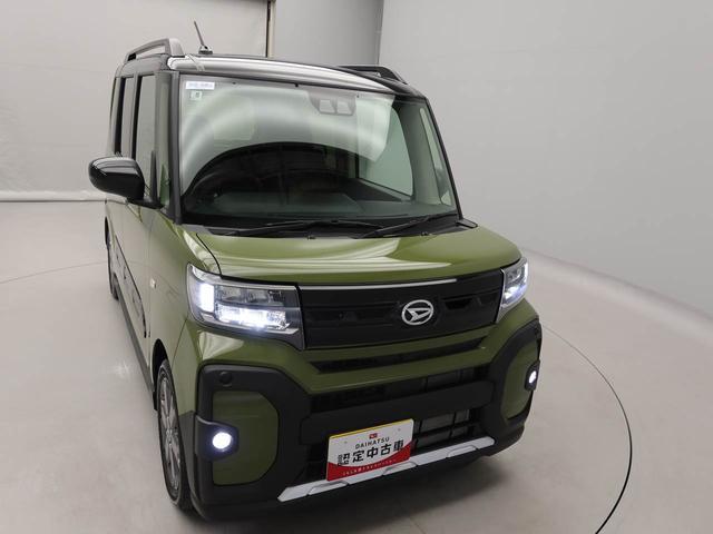 タントファンクロスターボ　ＬＥＤヘッドライト　バックカメラ衝突軽減ブレーキ　アルミホイール　プッシュボタンスタート　両側電動スライドドア　障害物センサー　運転席・助手席シートヒーター　オートエアコン　電動パーキングブレーキ（愛知県）の中古車