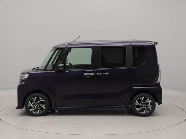タントカスタムＸリミテッド　両側電動スライドドア　ＥＴＣ衝突軽減ブレーキ　アダプティブクルーズコントロール　プッシュボタンスタート　スマートキー　アルミホイール　電動格納ドアミラー　電動パーキングブレーキ　運転席・助手席シートヒーター（愛知県）の中古車