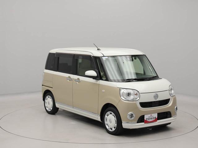 ムーヴキャンバスＧメイクアップＶＳ　ＳＡIII　純正８インチナビ　ＥＴＣ衝突軽減ブレーキ　全周囲カメラ　ドライブレコーダー　両側電動スライドドア　運転席シートヒーター　プッシュボタンスタート　アイドリングストップ　盗難防止システム（愛知県）の中古車