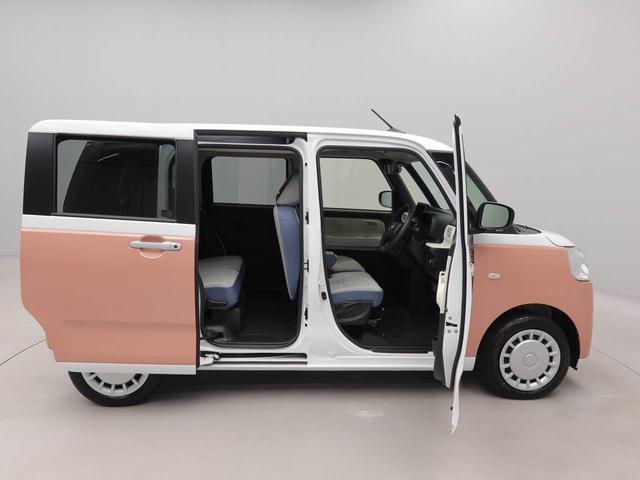 ムーヴキャンバスストライプスX ecoIDLE非装着車バックカメラ キーフリー 両側電動スライドドア(愛知県)の中古車