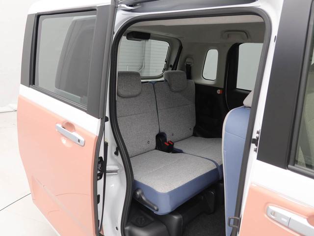 ムーヴキャンバスストライプスX ecoIDLE非装着車バックカメラ キーフリー 両側電動スライドドア(愛知県)の中古車