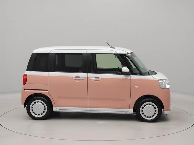 ムーヴキャンバスストライプスX ecoIDLE非装着車バックカメラ キーフリー 両側電動スライドドア(愛知県)の中古車