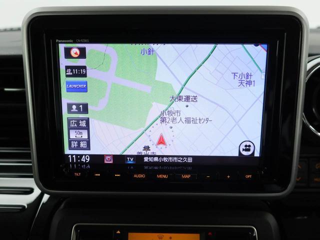 スペーシアカスタムハイブリッドXSエアコン CD ナビ ETC テレビ パワステ パワーウィンドウ ABS エアバック アルミホイール キーフリー 電動ドアミラー バックカメラ(愛知県)の中古車