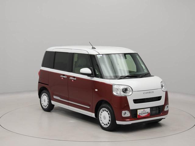 ムーヴキャンバスストライプスGバックカメラ 両面電動スライドドア LEDヘッドライト(愛知県)の中古車