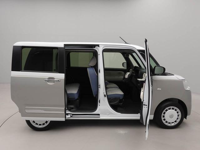 ムーヴキャンバスストライプスＧワンオーナー　衝突回避支援ブレーキ　車線逸脱警報　バックカメラ　両側電動スライドドア　キーフリー　プッシュスタート　ＬＥＤヘッドランプ　アイドリングストップ　エアバック　ＡＢＳ　ＣＶＴ（愛知県）の中古車