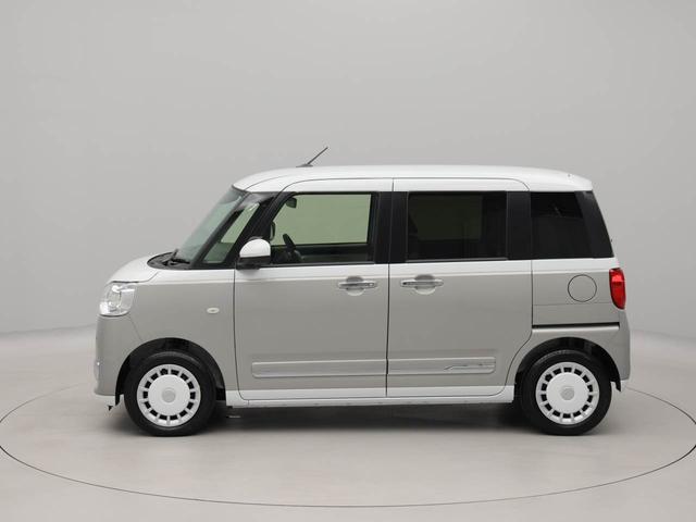 ムーヴキャンバスストライプスＧワンオーナー　衝突回避支援ブレーキ　車線逸脱警報　バックカメラ　両側電動スライドドア　キーフリー　プッシュスタート　ＬＥＤヘッドランプ　アイドリングストップ　エアバック　ＡＢＳ　ＣＶＴ（愛知県）の中古車
