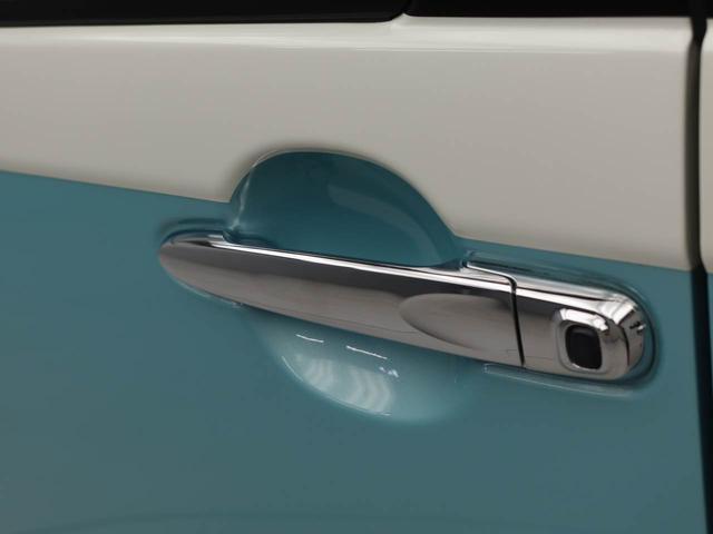 ムーヴキャンバスＧメイクアップ　ＳＡII　ナビ　ＥＴＣ　全周囲カメラ衝突軽減ブレーキ　ＬＥＤヘッドライト　プッシュボタンスタート　スマートキー　電動格納ドアミラー　両側電動スライドドア　アイドリングストップ　盗難防止システム　オートエアコン（愛知県）の中古車