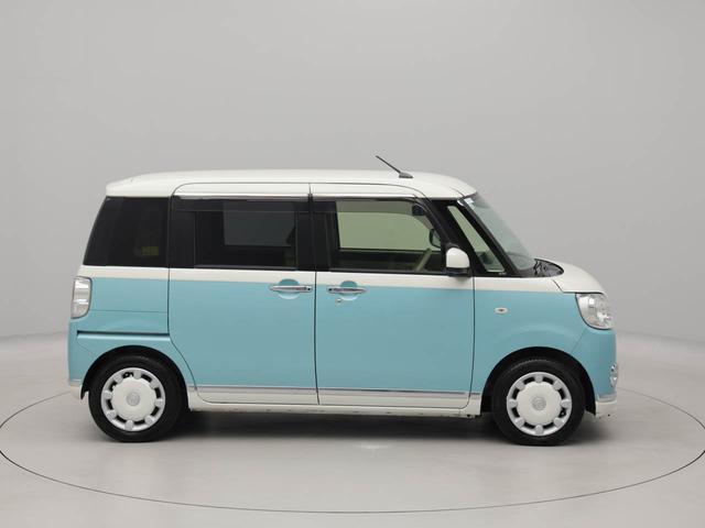 ムーヴキャンバスＧメイクアップ　ＳＡII　ナビ　ＥＴＣ　全周囲カメラ衝突軽減ブレーキ　ＬＥＤヘッドライト　プッシュボタンスタート　スマートキー　電動格納ドアミラー　両側電動スライドドア　アイドリングストップ　盗難防止システム　オートエアコン（愛知県）の中古車