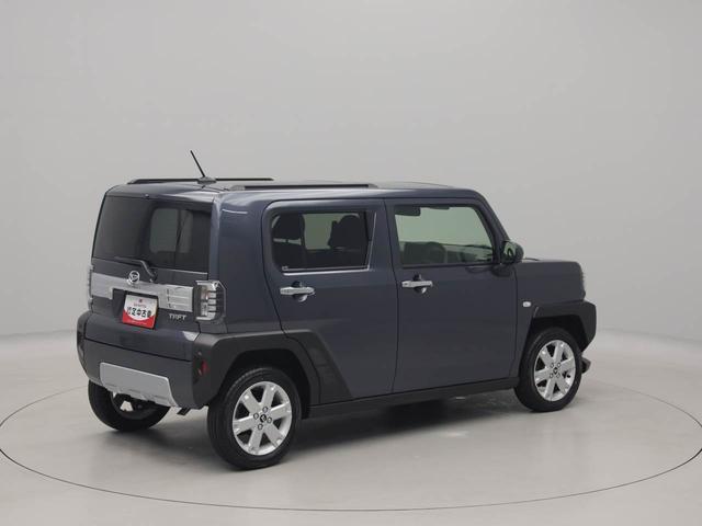 タフトＧターボ　クロムベンチャー　ｅｃｏＩＤＬＥ非装着車衝突軽減ブレーキ　ＬＥＤヘッドライト　プッシュボタンスタート　スマートキー　アダプティブクルーズコントロール　アルミホイール　電動格納ドアミラー　電動パーキングブレーキ　バックカメラ（愛知県）の中古車