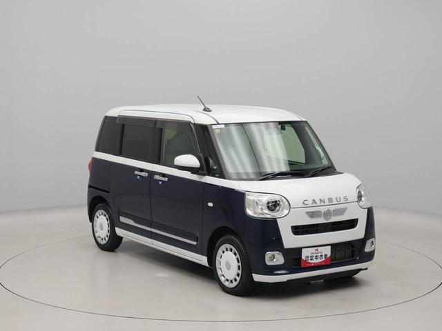 ムーヴキャンバスストライプスＧターボエアコン　ＥＴＣ　テレビ　パワステ　パワーウィンドウ　ＡＢＳ　エアバック　キーフリー　電動ドアミラー　バックカメラ（愛知県）の中古車