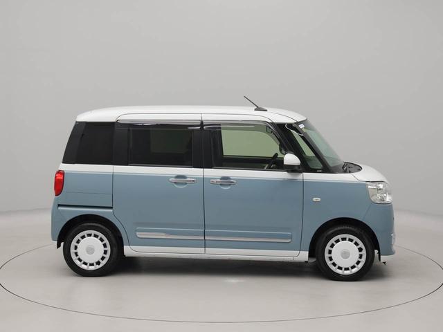 ムーヴキャンバスストライプスG ecoIDLE非装着車ドラレコ ナビ バックカメラ LEDヘッドライト(愛知県)の中古車