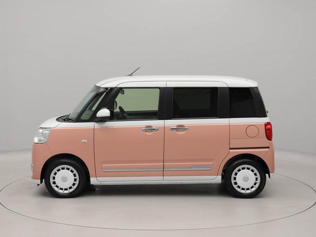 ムーヴキャンバスストライプスＧワンオーナー　衝突回避支援ブレーキ　車線逸脱警報　バックカメラ　両側電動スライドドア　キーフリー　プッシュスタート　ＬＥＤヘッドランプ　アイドリングストップ　エアバック　ＡＢＳ　ＣＶＴ（愛知県）の中古車