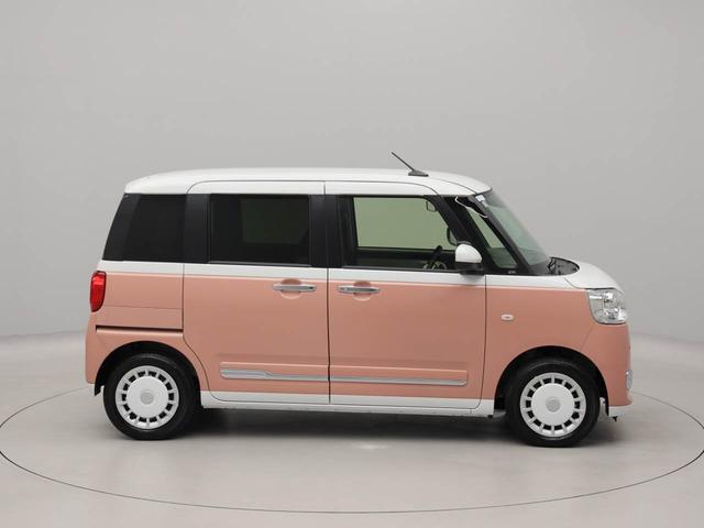 ムーヴキャンバスストライプスＧワンオーナー　衝突回避支援ブレーキ　車線逸脱警報　バックカメラ　両側電動スライドドア　キーフリー　プッシュスタート　ＬＥＤヘッドランプ　アイドリングストップ　エアバック　ＡＢＳ　ＣＶＴ（愛知県）の中古車