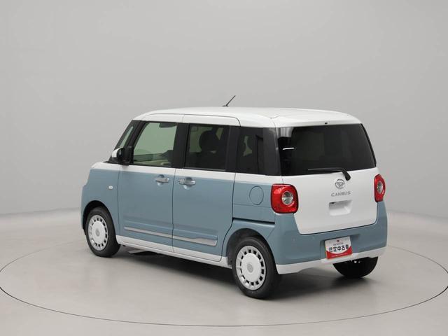 ムーヴキャンバスストライプスGワンオーナー 衝突回避支援ブレーキ 車線逸脱警報 バックカメラ 両側電動スライドドア キーフリー プッシュスタート LEDヘッドランプ アイドリングストップ エアバック ABS CVT イモビライザー(愛知県)の中古車