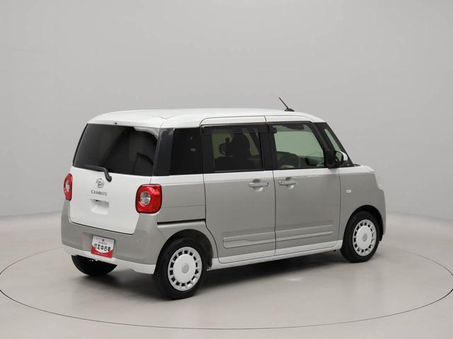 ムーヴキャンバスストライプスGターボエアコン パワステ パワーウィンドウ ABS エアバック キーフリー(愛知県)の中古車