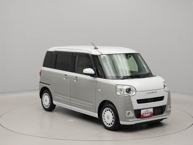 ムーヴキャンバスストライプスGターボエアコン パワステ パワーウィンドウ ABS エアバック キーフリー(愛知県)の中古車