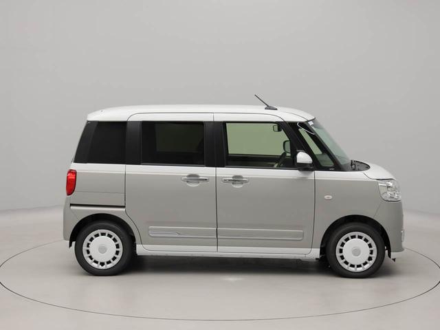 ムーヴキャンバスストライプスG 両側電動スライドドア シートヒーターオーディオレス バックカメラ 電動パーキング LEDヘッドライト スマートキー プッシュスタート コーナーセンサー(愛知県)の中古車