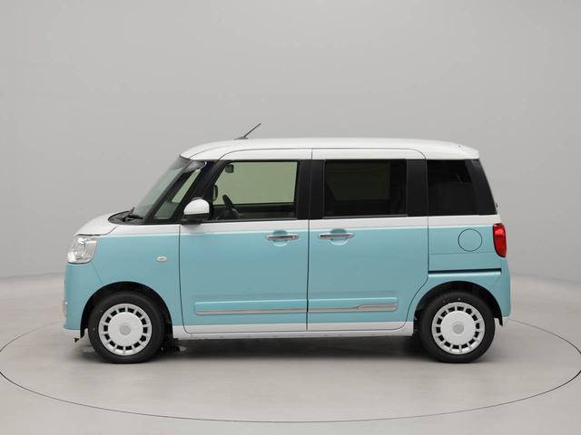 ムーヴキャンバスストライプスＧバックカメラ　シートヒーター　キーフリー　プッシュスタート　両側電動スライドドア　ＡＢＳ　エアバック　ＬＥＤヘッドライト　整備手帳　取り扱い説明書　車線逸脱警報（愛知県）の中古車