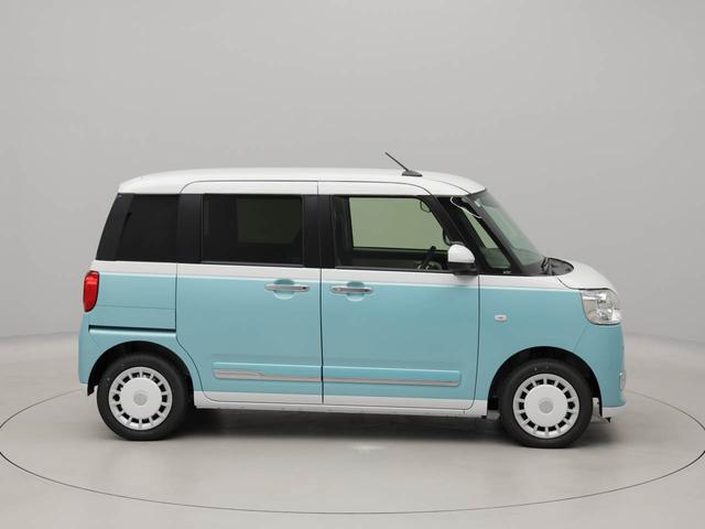 ムーヴキャンバスストライプスＧバックカメラ　シートヒーター　キーフリー　プッシュスタート　両側電動スライドドア　ＡＢＳ　エアバック　ＬＥＤヘッドライト　整備手帳　取り扱い説明書　車線逸脱警報（愛知県）の中古車