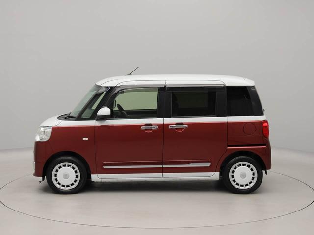 ムーヴキャンバスストライプスGターボ ドライブレコーダー ナビ ETC車載器クルーズコントロール 両側電動スライドドア バックカメラ LEDヘッドライト 電動パーキング シートヒーター プッシュスタート スマートキー(愛知県)の中古車