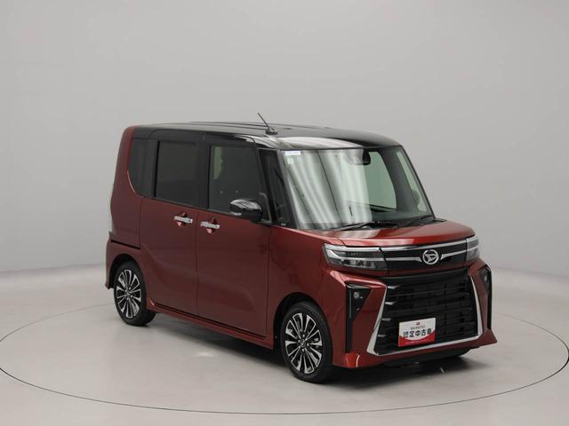 タントカスタムＲＳ　両側電動スライドドア衝突軽減ブレーキ　ＬＥＤヘッドライト　プッシュボタンスタート　スマートキー　障害物センサー　アルミホイール　電動格納ドアミラー　電動パーキングブレーキ　運転席・助手席シートヒーター（愛知県）の中古車