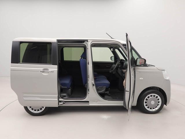 ムーヴキャンバスセオリーGワンオーナー 衝突回避支援ブレーキ 車線逸脱警報 バックカメラ 両側電動スライドドア キーフリー プッシュスタート LEDヘッドランプ アイドリングストップ エアバック ABS CVT イモビライザー(愛知県)の中古車
