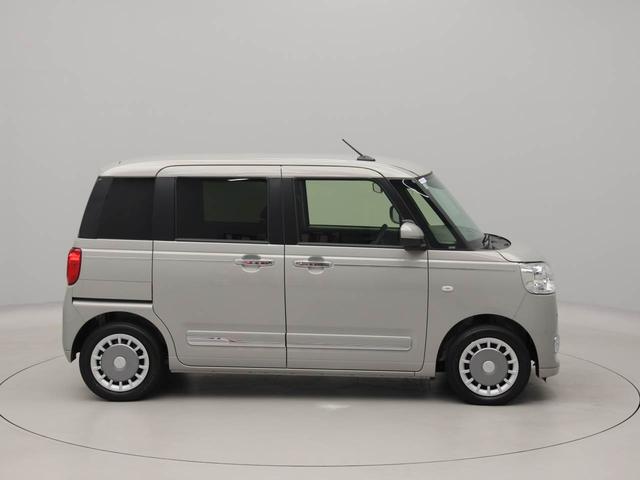 ムーヴキャンバスセオリーGワンオーナー 衝突回避支援ブレーキ 車線逸脱警報 バックカメラ 両側電動スライドドア キーフリー プッシュスタート LEDヘッドランプ アイドリングストップ エアバック ABS CVT イモビライザー(愛知県)の中古車
