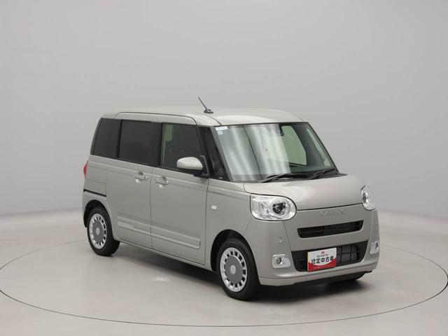 ムーヴキャンバスセオリーGワンオーナー 衝突回避支援ブレーキ 車線逸脱警報 バックカメラ 両側電動スライドドア キーフリー プッシュスタート LEDヘッドランプ アイドリングストップ エアバック ABS CVT イモビライザー(愛知県)の中古車