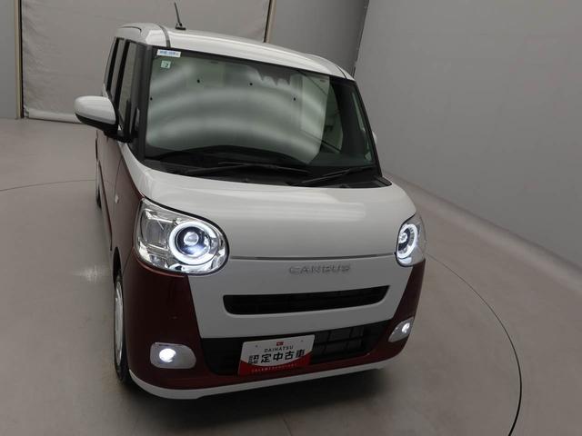 ムーヴキャンバスストライプスＧエアコン　パワステ　パワーウィンドウ　ＡＢＳ　エアバック　キーフリー電動ドアミラー　バックカメラ　シートヒーター　電動スライドドア　ディスチャージ・ＬＥＤ（愛知県）の中古車