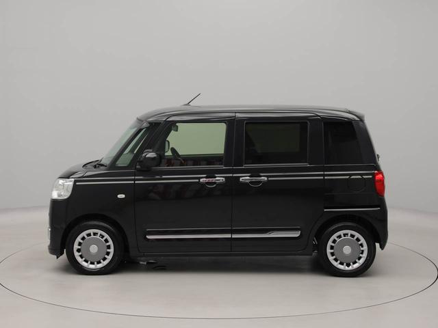 ムーヴキャンバスセオリーGターボ クルーズコントロールオーディオレス バックカメラ 両側電動スライドドア シートヒーターLEDヘッドライト 電動パーキング プッシュスタート スマートキー(愛知県)の中古車