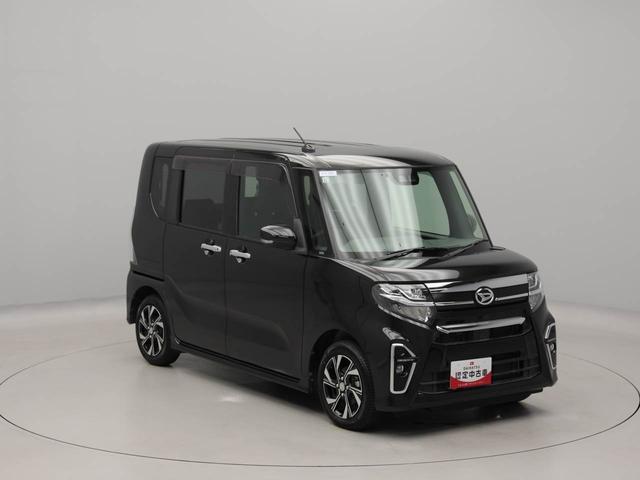 タントカスタムX 両側電動スライドドアナビ ETC LEDヘッドライト プッシュボタンスタート スマートキー アイドリングストップ アルミホイール 障害物センサー オートエアコン バックカメラ 盗難防止システム(愛知県)の中古車