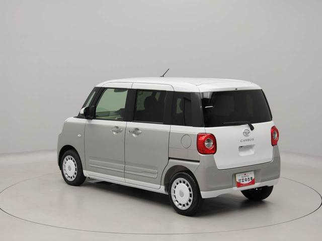 ムーヴキャンバスストライプスGワンオーナー 衝突回避支援ブレーキ 車線逸脱警報 バックカメラ 片側電動スライドドア キーフリー プッシュスタート LEDヘッドランプ アイドリングストップ エアバック ABS CVT(愛知県)の中古車