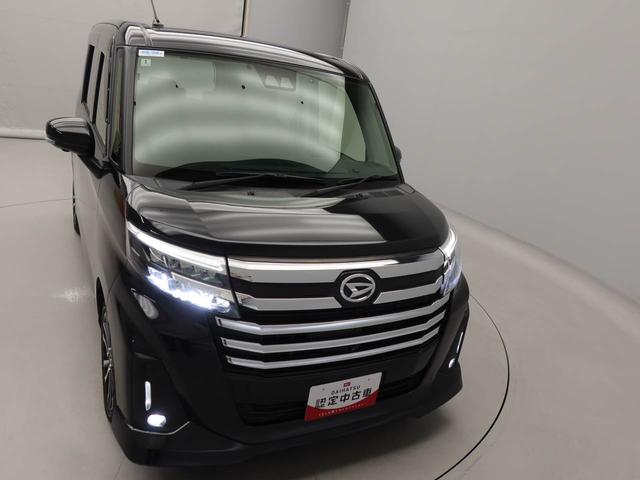 トールカスタムＧ　ターボ　ナビ　ドラレコ両側電動スライドドア　ＬＥＤヘッドライト　プッシュボタンスタート　スマートキー　全周囲カメラ　アルミホイール　電動パーキングブレーキ　運転席・助手席シートヒーター　オートエアコン　障害物センサー（愛知県）の中古車