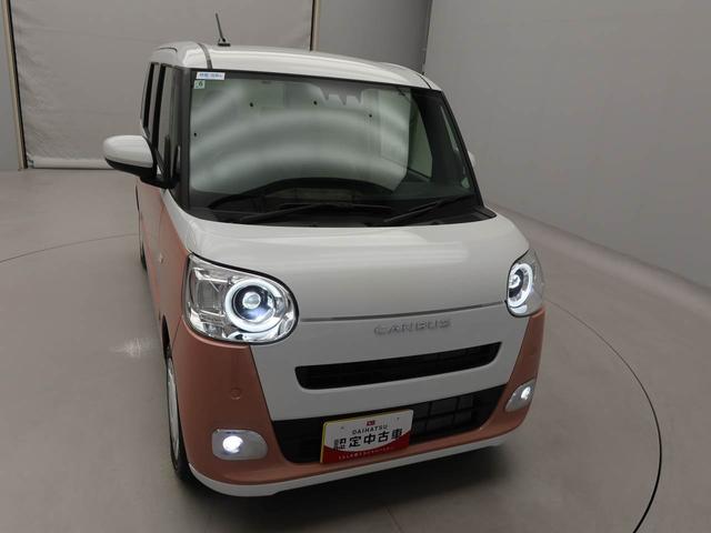 ムーヴキャンバスストライプスG 両側電動スライドドア衝突軽減ブレーキ LEDヘッドライト プッシュボタンスタート スマートキー バックカメラ 電動パーキングブレーキ オートエアコン 運転席・助手席シートヒーター 保温機能付ドリンクホルダー(愛知県)の中古車