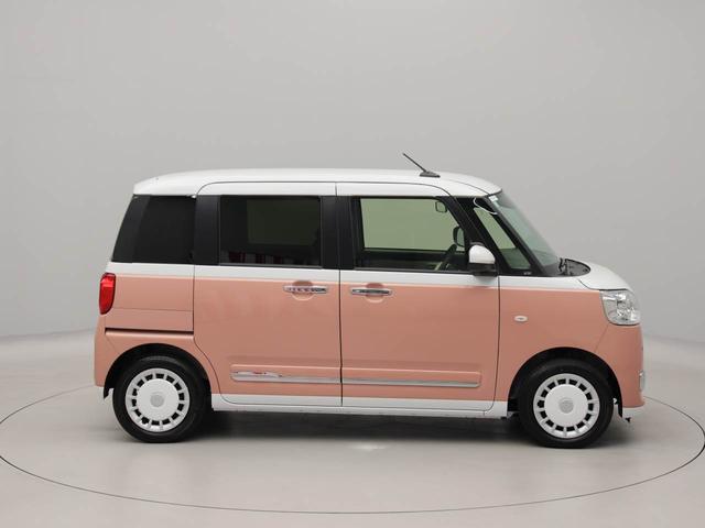 ムーヴキャンバスストライプスGバックカメラ シートヒーター キーフリー プッシュスタート 両側電動スライドドア ABS エアバック LEDヘッドライト レーンアシスト オートマチックハイビーム 衝突軽減ブレーキ(愛知県)の中古車