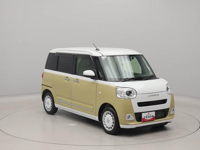 ムーヴキャンバスストライプスＧエアコン　ＥＴＣ　テレビ　パワステ　パワーウィンドウ　ＡＢＳ　エアバック　キーフリー　電動ドアミラー　バックカメラ　シートヒーター　電動スライドドア　ディスチャージ・ＬＥＤ（愛知県）の中古車