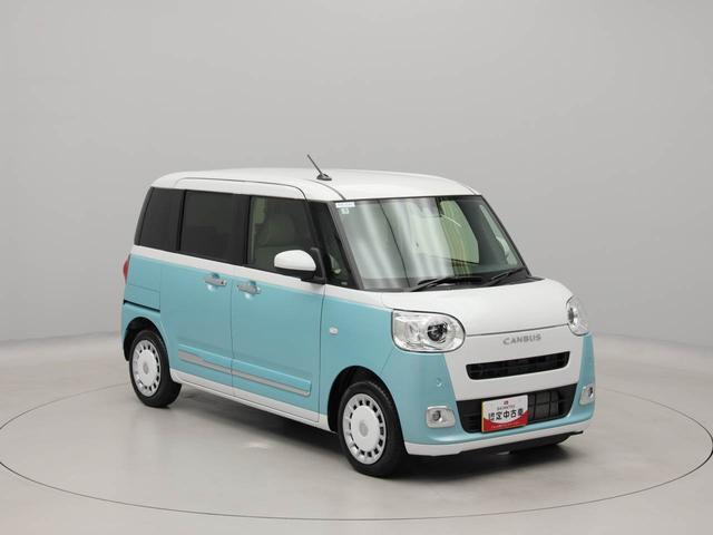 ムーヴキャンバスストライプスGターボバックカメラ シートヒーター キーフリー プッシュスタート 両側電動スライドドア ABS エアバック LEDヘッドライト 整備手帳 取扱説明書 ターボ(愛知県)の中古車