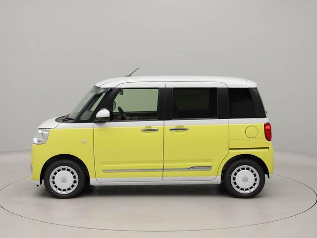 ムーヴキャンバスストライプスGエアコン パワステ パワーウィンドウ ABS エアバック キーフリー 電動ドアミラー バックカメラ シートヒーター 電動スライドドア ディスチャージ・LED(愛知県)の中古車