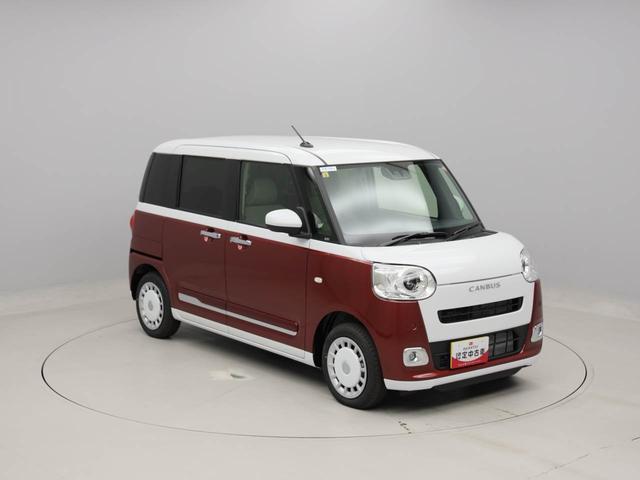 ムーヴキャンバスストライプスＧキーフリー　ＬＥＤヘッドライト　衝突軽減装備（愛知県）の中古車
