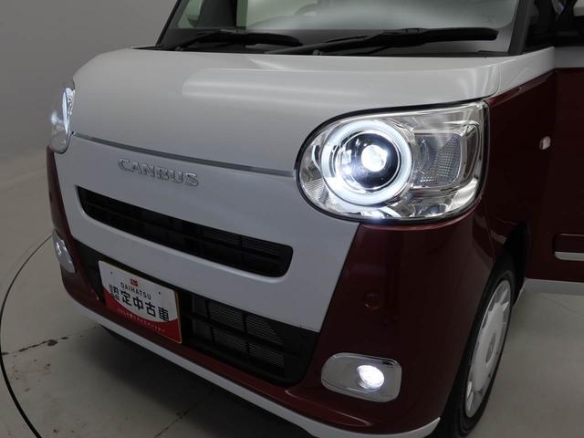 ムーヴキャンバスストライプスＧ　両側パワースライドドアＬＥＤヘッドライト　電動パーキング（愛知県）の中古車