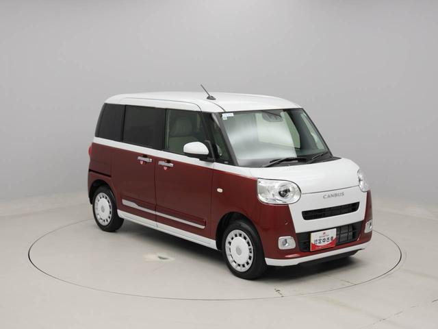 ムーヴキャンバスストライプスＧ　両側パワースライドドアＬＥＤヘッドライト　電動パーキング（愛知県）の中古車
