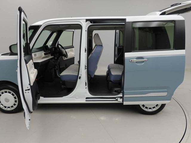 ムーヴキャンバスストライプスＧ　両側パワースライドドアＬＥＤヘッドライト　電動パーキング（愛知県）の中古車