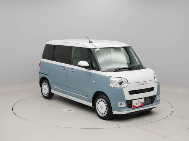 ムーヴキャンバスストライプスＧ　両側パワースライドドアＬＥＤヘッドライト　電動パーキング（愛知県）の中古車