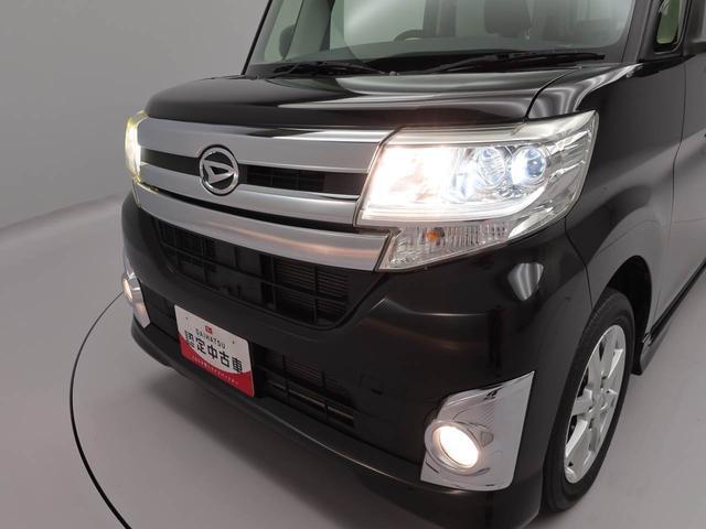 タントカスタムＸ　ナビ　ＴＶバックカメラ　両側スライドドア／片側電動スライドドア　ＬＥＤヘッドライト　アルミホイール　アイドリングストップ　プッシュスタート　エアバック　ＡＢＳ　ＣＶＴ　キーフリー（愛知県）の中古車