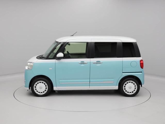 ムーヴキャンバスストライプスＧキーフリー　ＬＥＤヘッドライト　衝突軽減装備（愛知県）の中古車