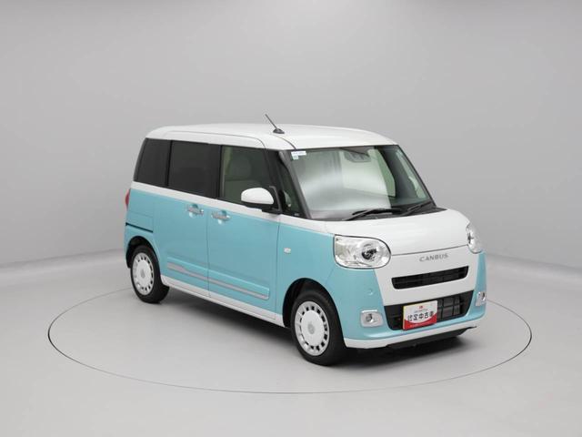 ムーヴキャンバスストライプスＧキーフリー　ＬＥＤヘッドライト　衝突軽減装備（愛知県）の中古車