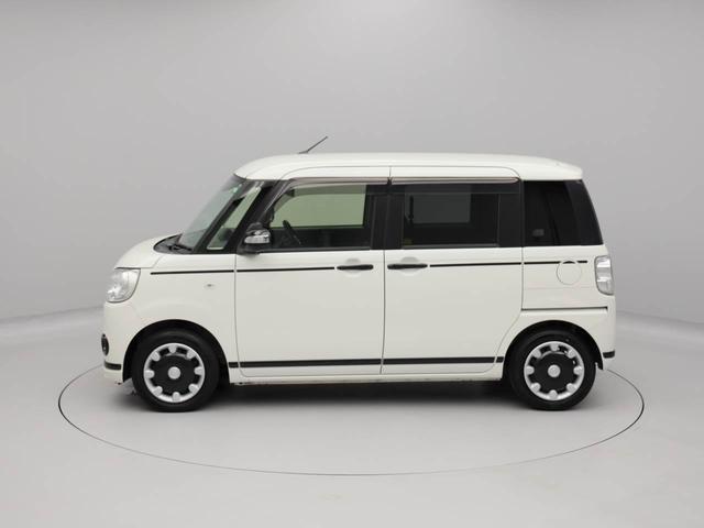 ムーヴキャンバスＧブラックアクセントリミテッド　ＳＡIIIＬＥＤヘッドライト　フォグランプ　両側電動スライドドア（愛知県）の中古車