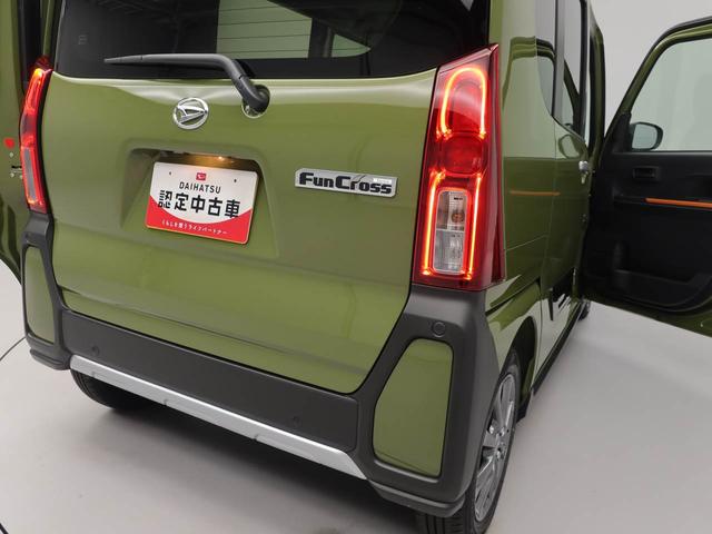 タントファンクロス電動パーキングブレーキ・オートブレーキホールド機能・運転席＆助手席シートヒーター・コーナーセンサー・バックカメラ・オーディオレス（愛知県）の中古車