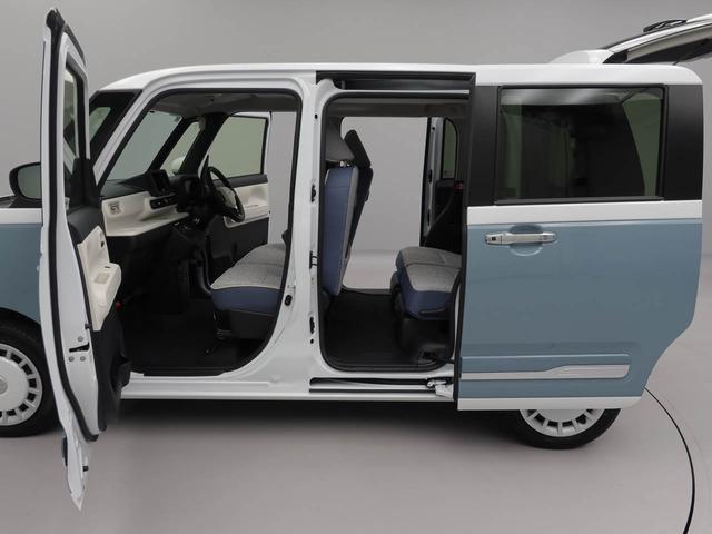 ムーヴキャンバスストライプスＧキーフリー　ＬＥＤヘッドライト　衝突軽減装備（愛知県）の中古車